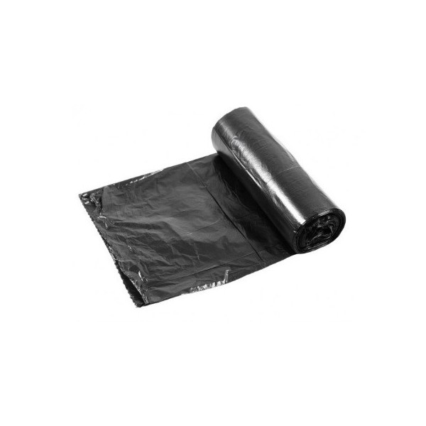 Bolsa Basura Ecologica Negra 25 unidades 52X60cm G90 C-50