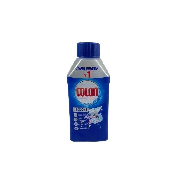 Colon limpia lavadoras todo en 1 250ml.