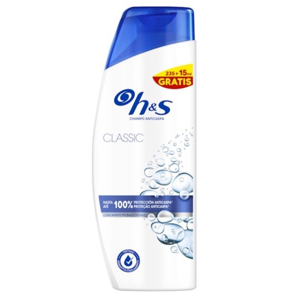Champú H&S Anticaspa Classic 250ml.