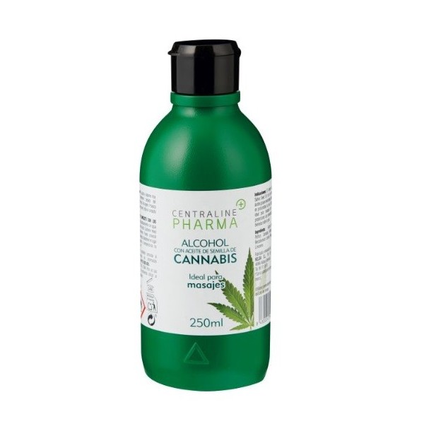 Alcohol de Cannabis 250 ml centraline pharma.