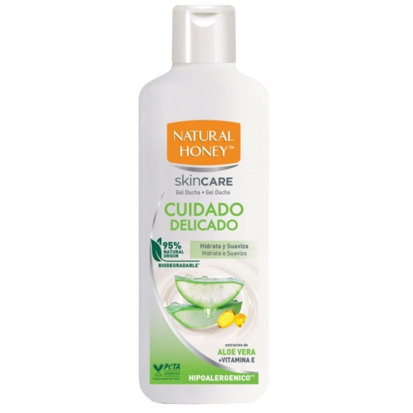 Gel ducha Natural Honey Aloe Vera 650ml