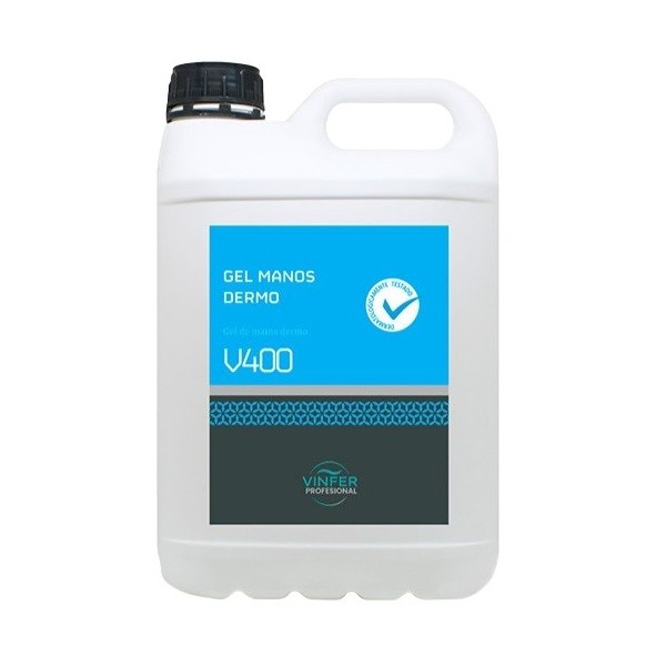 Gel de Manos Dermo V400 Vinfer profesional 5Litros