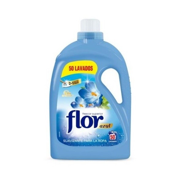 Suavizante Flor azul frescor superior 50 dosis