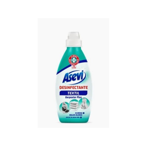 Asevi gerpostar textil 720 ml elimina malos olores.