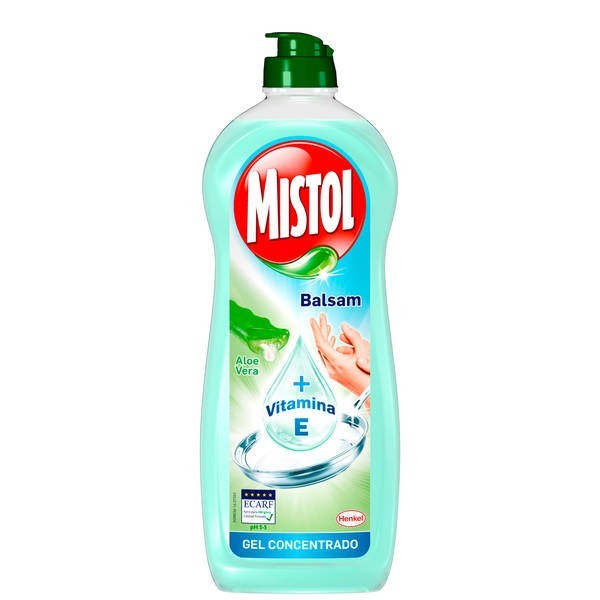 Lavavajillas Mistol Aloe vera 650ml