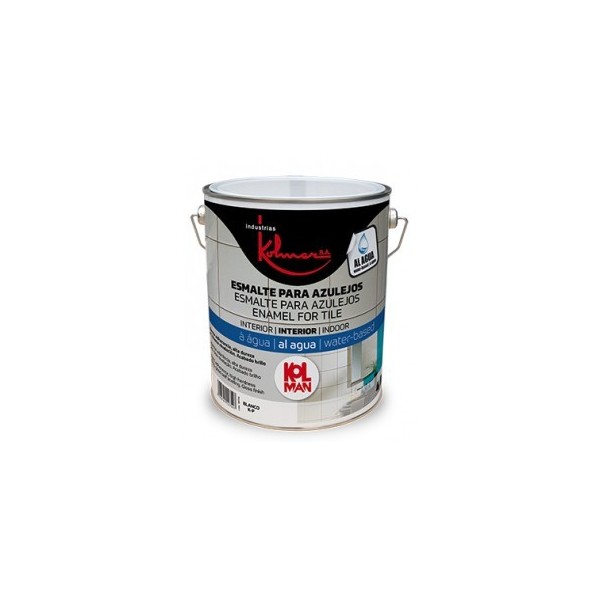 Esmalte Azulejos Kolman al Agua Blanco K-P 750 ml.