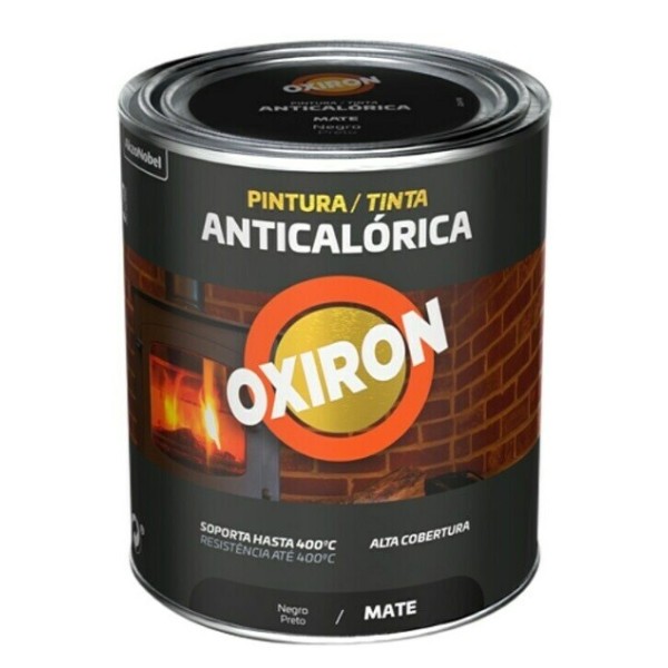 Pintura anticalórica Titan negra satinada