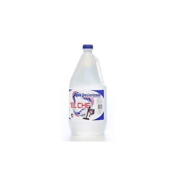 Agua desionizada destilada 2 litros El Ché.