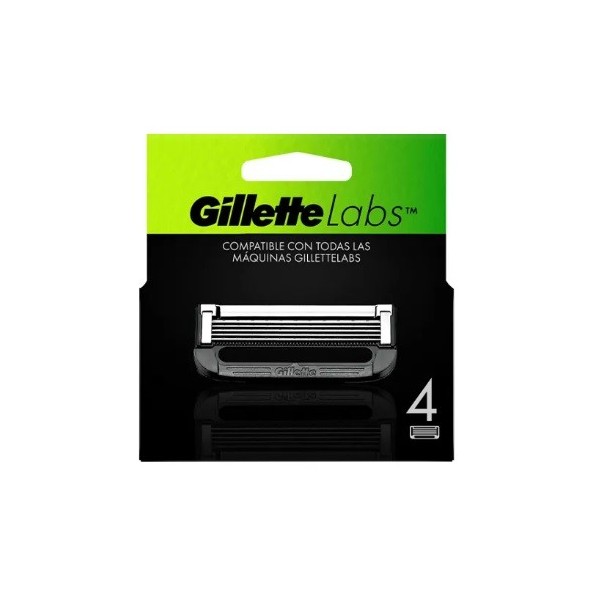 Gillette Labs cargador 4 recambios
