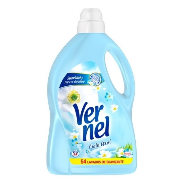 Suavizante Vernel cielo azul 54 dosis