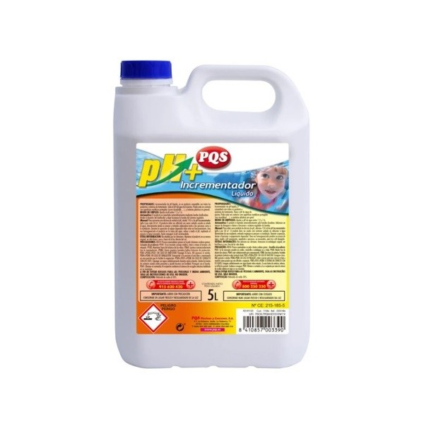 Incrementador de pH líquido PQS 5 litros.