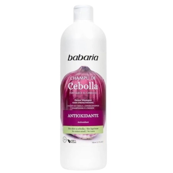 Champú Babaria Cebolla antioxidante 700ml.
