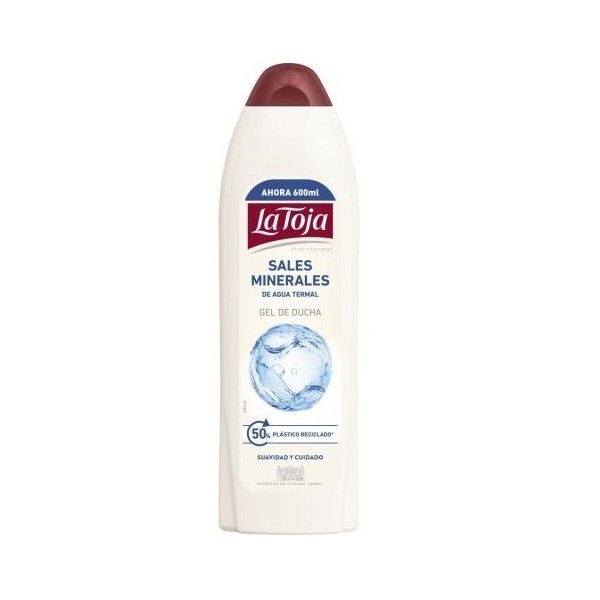 Gel La Toja con sales minerales de agua termal 600ml