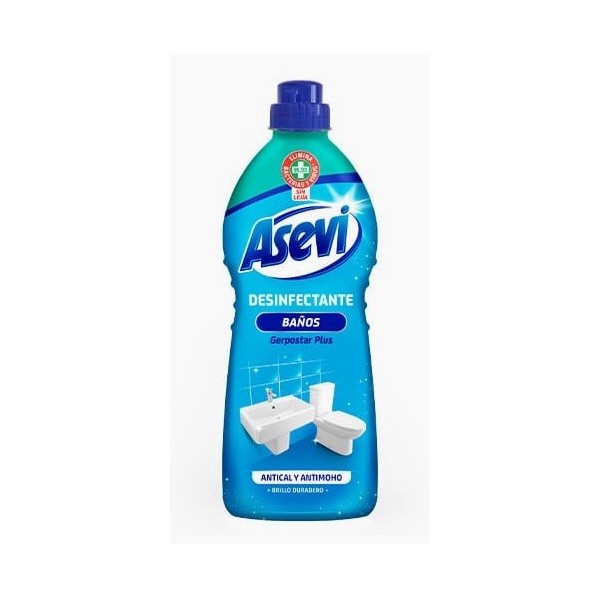 Limpiador desinfectante Baños Asevi 1100ml