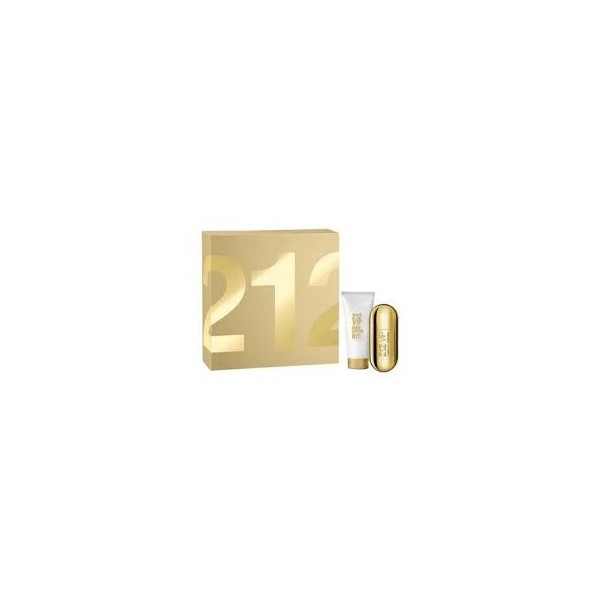 212 Vip for woman de Carolina Herrera estuche 50ml eau de parfum + crema 100ml