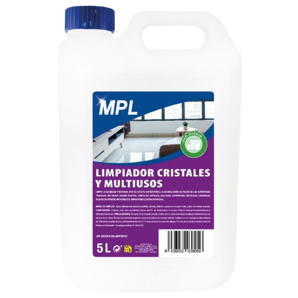 Limpiacristales multiusos MPL 5L para uso profesional