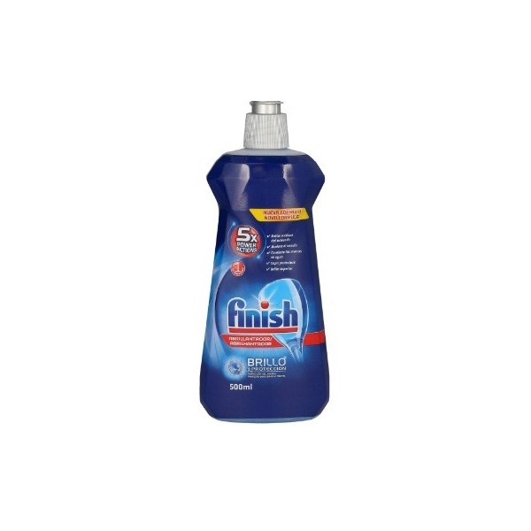Finish abrillantador vajilla brillante 500 ml+ambientador limón
