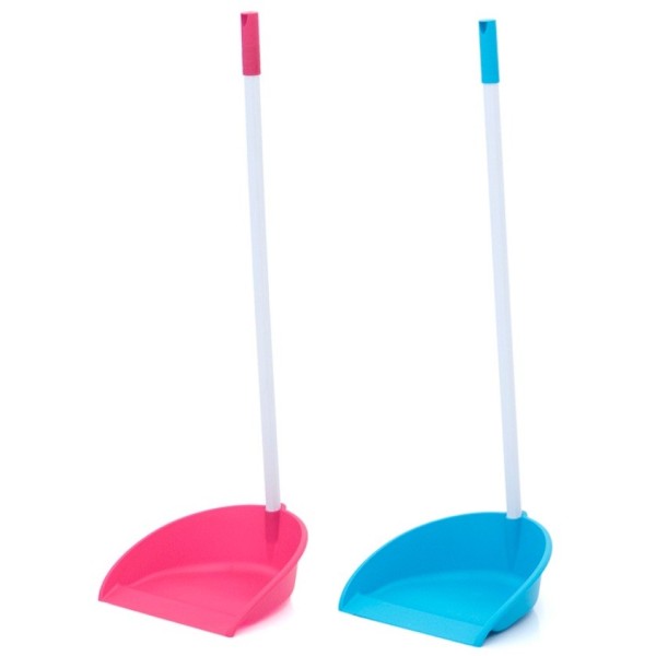 Recogedor Nature con palo colores pink o azul /6800cr