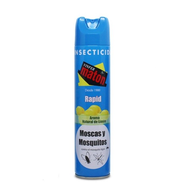Insecticida Maton rapid aroma limón 600ml