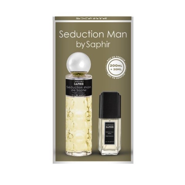 Saphir Seduction Man estuche 200+30 ml vaporizador pour homme