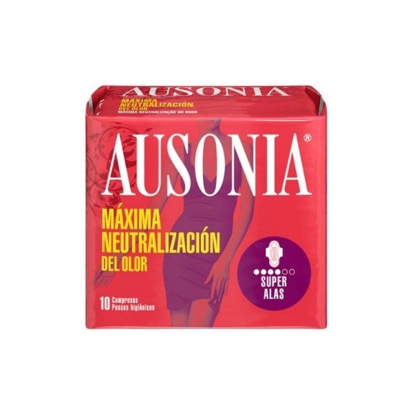 Compresa Ausonia Ultra Super Alas 12 Unidades