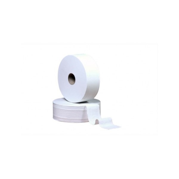 Papel higienico industrial/4,5cm 400gr. pasta lisa