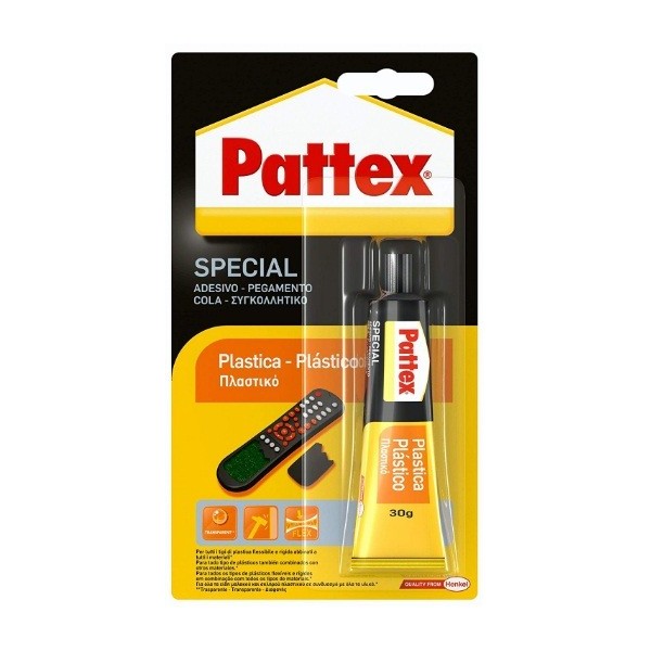 Pegamento Pattex especial plásticos de 30grs.