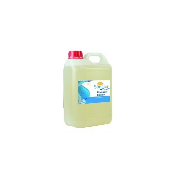 Floculante líquido para piscinas Diafloc de 5 litros.