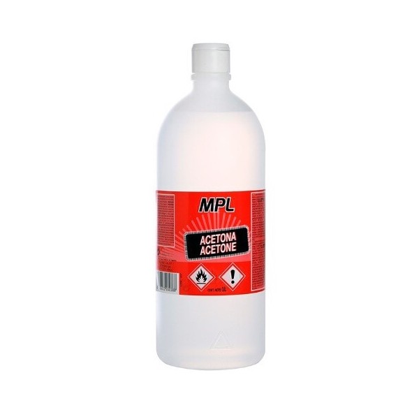 Acetona M.P.L. de 1 litro.