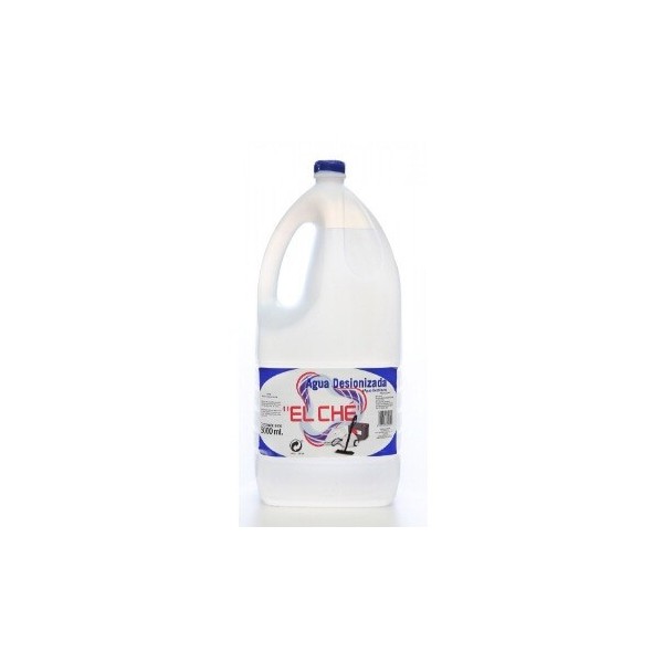 Agua desionizada destilada 5 litros El Ché