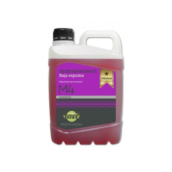 Desengrasante baja espuma M4 Vinfer 5L