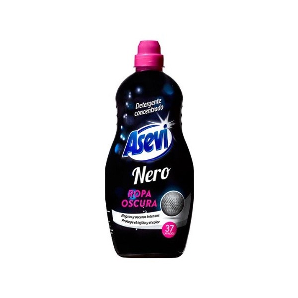 Detergente Asevi negro ropa oscura 37 dosis