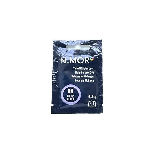 Tinte Ropa N.MOR 08 Ebony Black, contiene 5´8grs.
