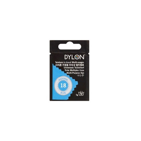 Tinte Ropa Dylon 18 Madonna Blue, contiene 5grs.