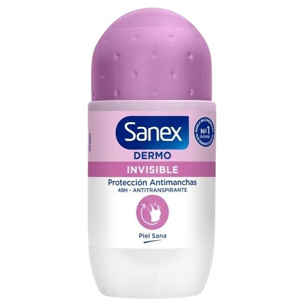 Desodorante Sanex Dermo Invisible rollon 50ml