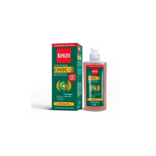 Loción intensiva anticaída Kerzo Choc 175ml.