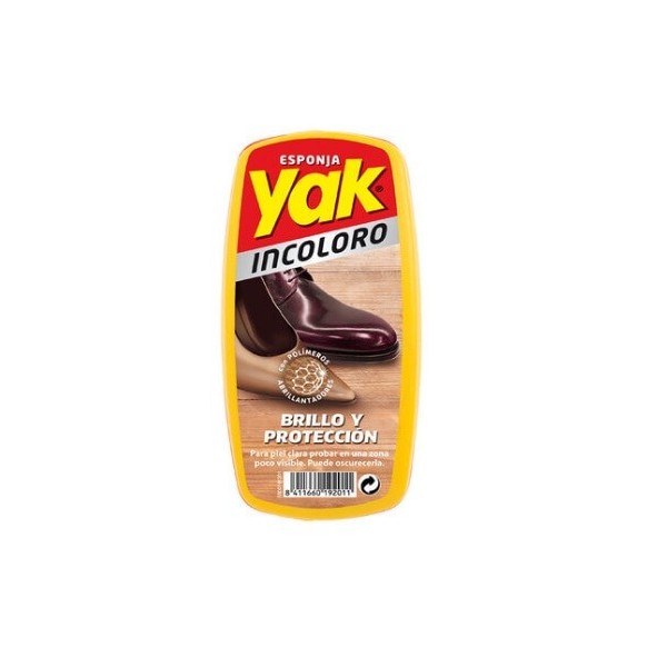Calzado esponja Yak incoloro brillo y protección
