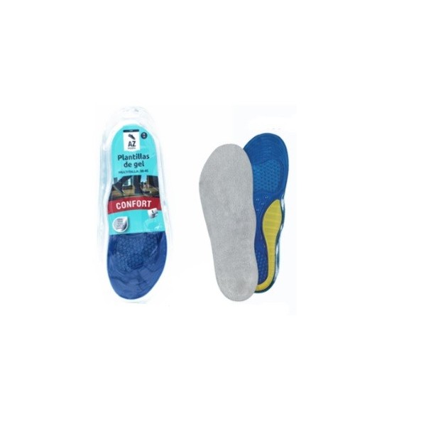 Plantilla deGel Confort azul TR14 hombre