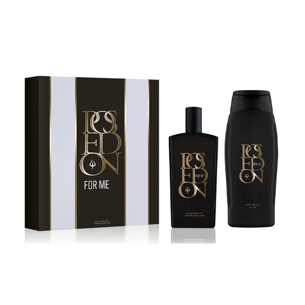 Poseidon FOR ME estuche hombre colonia + gel