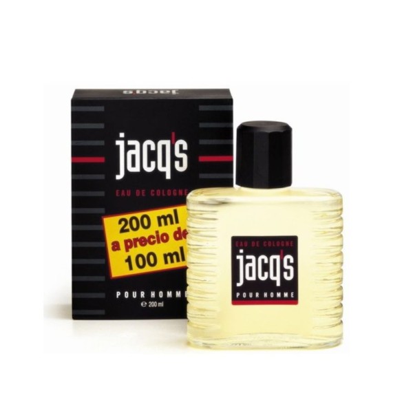 Jacq´s colonia para hombre, bote de 200ml a precio de 100ml.