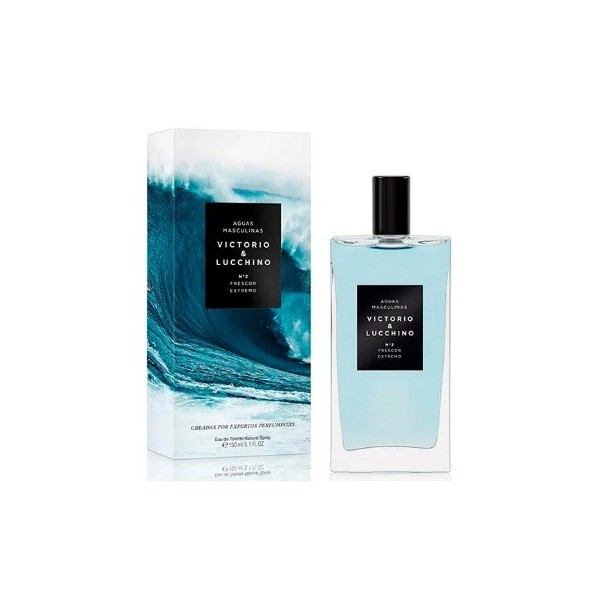 Aguas Masculinas Frescor Extremo Nº 2 Victorio & Lucchino 150ml.