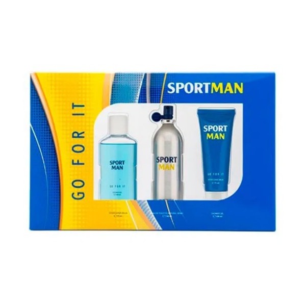 Sportman Classic estuche hombre colonia + masaje + gel