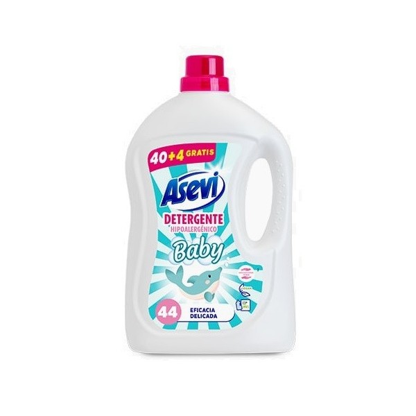 Detergente Asevi hipoalergénico Baby 44 dosis