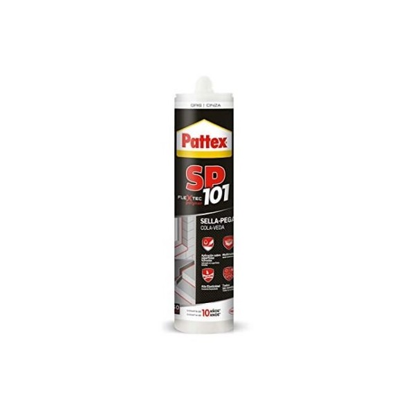Sella-Pega SP101 FleXtec blanco formato en cartucho de pistola de 280ml.