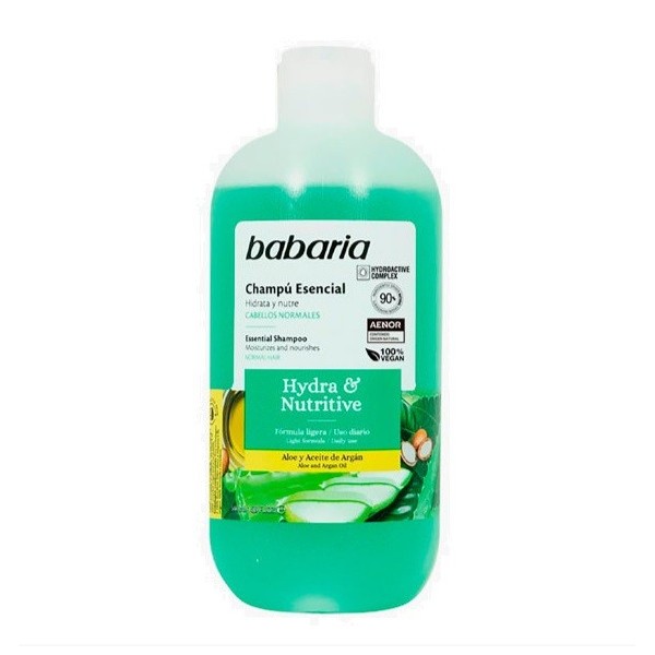 Champú Babaria Hydra Nutritivo Cabellos Normales 500ml.