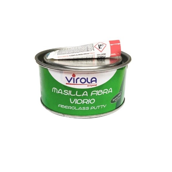 Masilla de fibra de vidrio + catalizador 250grs.