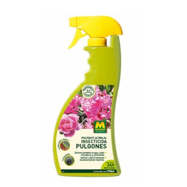 Insecticida Massó para pulgones pistola, contiene 750ml.