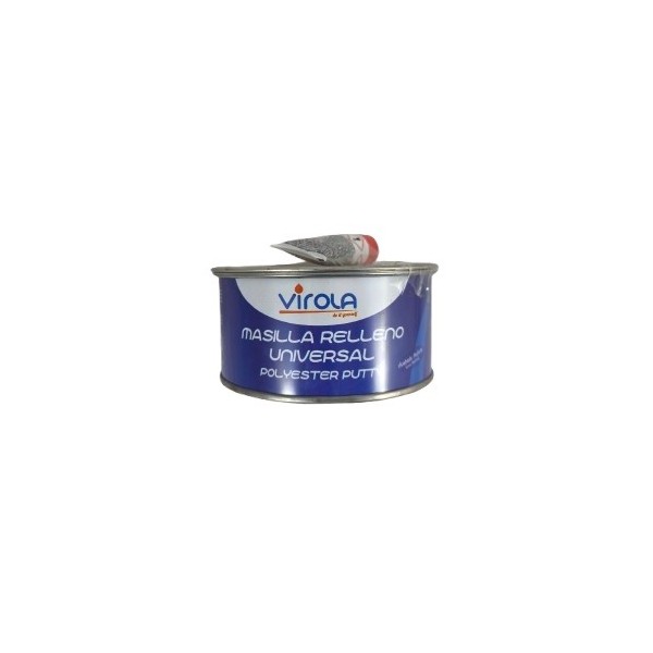 Masilla polyester relleno universal 250 gramos + catalizador /500246