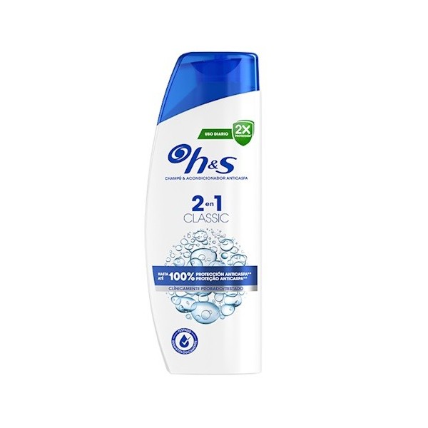 Champú H&S Anticaspa 2en1 Classic 300ml.
