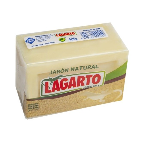Jabón Lagarto Natural 400Grs.